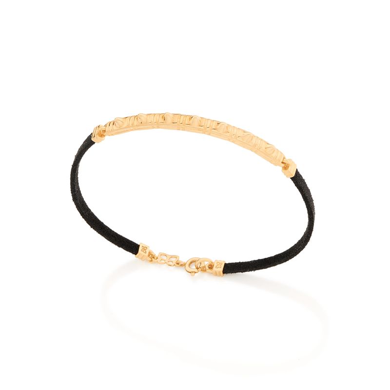 Pulseira preta rommanel Clearance