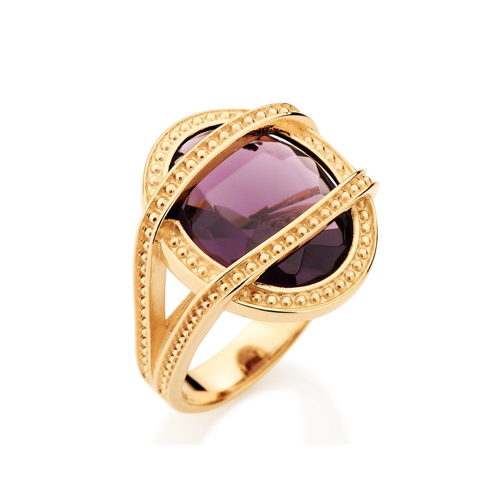 Anéis | JOIA BANHADA OURO 18K | ANEL BANHADO A OURO 18K COM CRISTAL ...